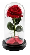 Sztuczne kwiaty - Wieczna Czerwona Róża LEDowa - miniaturka - grafika 1