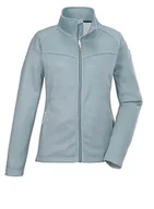 Kurtki damskie - killtec Damska kurtka polarowa/kurtka polarowa ze stójką KOS 90 WMN FLC JCKT, głęboka woda, 40, 42798-000 - miniaturka - grafika 1