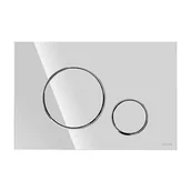 Przyciski spłukujące - Cersanit Opti B2 przycisk spłukujący chrom błyszczący K97-498 - miniaturka - grafika 1