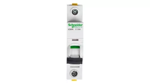 Schneider Electric Wyłącznik nadprądowy jednobiegunowy C 10A iC60N A9F04110 - Bezpieczniki elektryczne - miniaturka - grafika 1