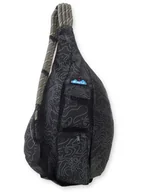 Plecaki szkolne i tornistry - Plecak na jedno ramię Kavu Rope Sling - black topo - miniaturka - grafika 1