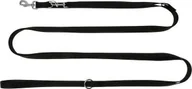 Smycze dla psów - Dingo DINGO SMYCZ TAŚMA REG. 2,5cm / 1,5 - 3m CZARNA - miniaturka - grafika 1