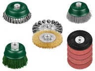 Akcesoria do elektronarzędzi - PARKSIDE® Szczotki do szlifierki kątowej - miniaturka - grafika 1