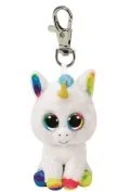 Ty Inc. Beanie Boos Pixy - Biały Jednorożec 8,5cm - Brelok - Breloczki dla dzieci - miniaturka - grafika 2