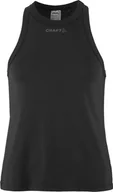 Koszulki i topy damskie - Craft Damska koszulka bez rękawów Craft CORE ESSENCE MESH SINGLET W czarny rozmiar M - miniaturka - grafika 1