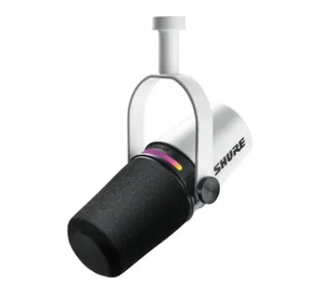 Shure MV7+ K Przewodowy Dynamiczny Biały - Mikrofony komputerowe - miniaturka - grafika 1