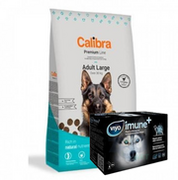 Sucha karma dla psów - Calibra Dog Premium Line Adult Large 12kg + napój probiotyczny dla psa 14 x 30 ml - miniaturka - grafika 1