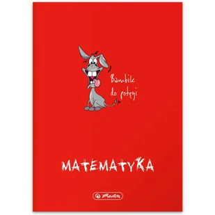 Zeszyt A5 60k kratka 70g. MATEMATYKA 9500011 HERLITZ - Zeszyty szkolne - miniaturka - grafika 1