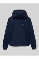 Bluzy damskie - Bluza z kapturem o kroju regular fit z mieszanki bawełny - Lacoste - miniaturka - grafika 1