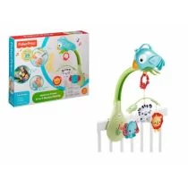 Fisher Price Karuzelka - Przyjaciele z Lasu Tropikalnego CHR11 - Karuzele dla niemowląt - miniaturka - grafika 1