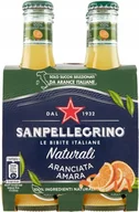 Napoje gazowane - Napój Aranciata Amara 200mlx4 - San pellegrino gorzka pomarańcza - miniaturka - grafika 1