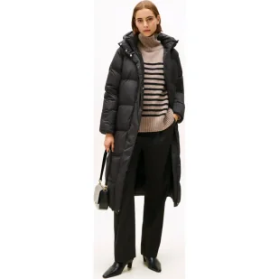 Tommy Hilfiger Puchowy płaszcz - Kurtki damskie Tommy Hilfiger Puchowy płaszcz - Kurtki damskie - miniaturka - grafika 1