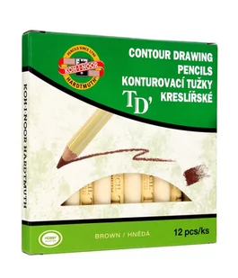 Czeska Kredka Brązowa - Kredki do oczu - miniaturka - grafika 1
