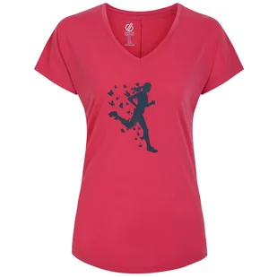 Koszulka damska Dare 2b Calm Tee Rozmiar: XL / Kolor: jasnoróżowy - Koszulki sportowe damskie - miniaturka - grafika 1