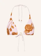 Stroje kąpielowe - Seafolly Góra Od Bikini Trójkątnego Rococo Dwustronna rosa - miniaturka - grafika 1