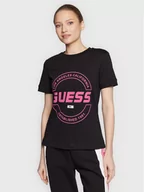 Koszulki i topy damskie - Guess T-Shirt Bryana V3RI00 I3Z14 Czarny Regular Fit - miniaturka - grafika 1