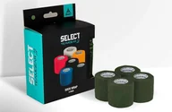 Piłka nożna - Taśma Do Getrów Select 5 Cm Zestaw 4 Szt. Zielona - miniaturka - grafika 1