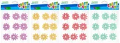 Zabawki kreatywne - Craft With Fun, Ozdoba dekoracyjna filcowa, samoprzylepna Kwiaty, 480880 - miniaturka - grafika 1