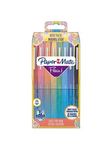 Papermate Flair 16-Wallet M różne kolory - Przybory szkolne - miniaturka - grafika 1