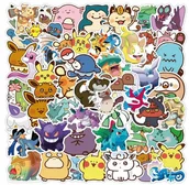 Pasmanteria - NAKLEJKI pokemony PIkachu nagrody motywacyjne - miniaturka - grafika 1