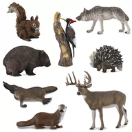 Figurki dla dzieci - Collecta Zestaw figurek dla dzieci, figurki zwierzęta leśne 3+ - miniaturka - grafika 1