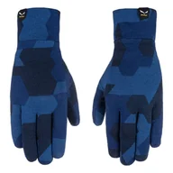 Rękawiczki - Rękawiczki unisex Salewa CRISTALLO LINER niebieskie 00-0000028214_3938 - miniaturka - grafika 1