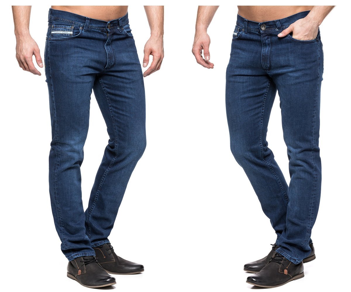 SPODNIE MĘSKIE STANLEY JEANS 400/204 - 90cm/L34