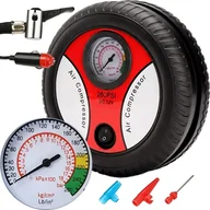 Sprężarki i kompresory - KOMPRESOR SAMOCHODOWY SPRĘŻARKA POMPKA 12V 260PSI - miniaturka - grafika 1