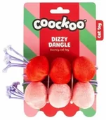 Zabawki dla kotów - Coockoo Pluszowa Zabawka Dla Kota Piłeczki Róż 60cm - miniaturka - grafika 1