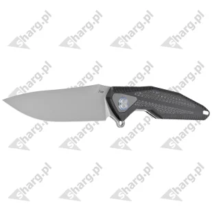 Nóż składany RikeKnife Tulay Integral Black G10 / Carbon Fiber, Satin 154CM (TULAY-B/CF) - Noże - miniaturka - grafika 2