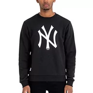 Bluzy męskie - New Era bluza z kapturem MLB New York Yankees, czarny, xl - miniaturka - grafika 1