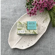 Szampony do włosów - Anthyllis Szampon w kostce, zwiększający objętość, z ekstraktem z imbiru i spiruliny, AIAB, 80 g - miniaturka - grafika 1