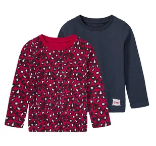 Dziewczęca bluzka termoaktywna z długim rękawem 2 sztuki 98-104 - Pozostała odzież narciarska - miniaturka - grafika 1