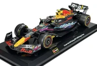 Samochody i pojazdy dla dzieci - BBURAGO 2023 RED BULL RACING RB19 #11 SERGIO PEREZ GP MIAMI Z GABLOTKĄ 1:24 28030 - miniaturka - grafika 1