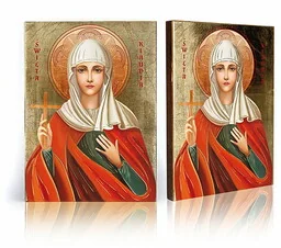 Ikona religijna Święta Klaudia - Ikony i obrazy sakralne Ikona religijna Święta Klaudia - Ikony i obrazy sakralne - miniaturka - grafika 1