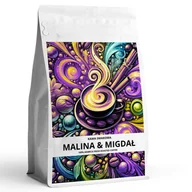 Cappuccino i kawy smakowe - Kawa smakowa mielona MALINA & MIGDAŁ 100 % arabica / MARGRE CAFFEE sp. z o.o. - miniaturka - grafika 1