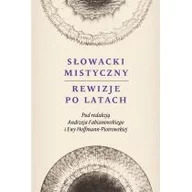 Pamiętniki, dzienniki, listy - Słowacki mistyczny. Rewizje po latach - Andrzej Fabianowski, Ewa Hoffmann-Piotrowska - miniaturka - grafika 1