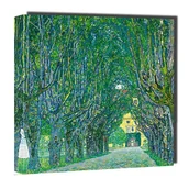 Obrazy i zdjęcia - Attersee, Gustav Klimt - obraz na płótnie Wymiar do wyboru: 50x50 cm - miniaturka - grafika 1