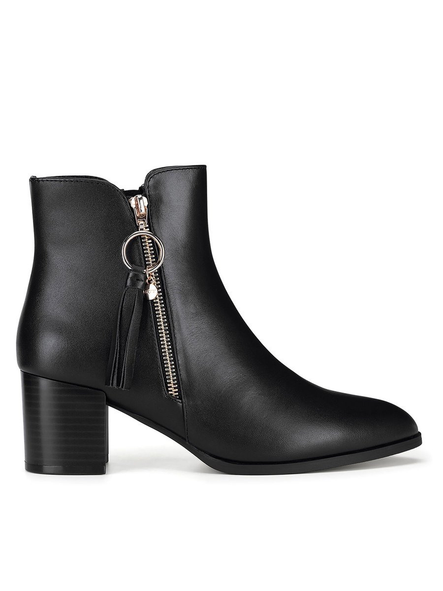 Mexx Botki Damskie Czarny MX/006C-WYL