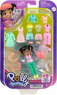 Lalki dla dziewczynek - Figurka Polly Pocket Zestaw Modowy przebieranki HKV92 - miniaturka - grafika 1