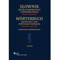 Słowniki języków obcych - Wolters Kluwer Kilian Agnieszka, Kilian Alina Słownik języka prawniczego i ekonomicznego Polsko-niemiecki - miniaturka - grafika 1