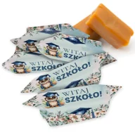 Cukierki - KRÓWKI upominek rozpoczęcie roku szkolnego słodycze Witaj Szkoło 1kg 65szt SUPER CENA - miniaturka - grafika 1