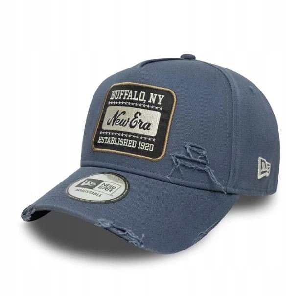 Czapka z daszkiem New Era Patch Distressed 9FORTY niebieska r.uniwersalny