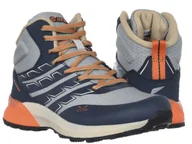 Buty dla dziewczynek - Buty dziecięce HI-TEC O010418-031-01 TRAIL PRO MID JR obuwie trekkingowe hikingowe-35 - miniaturka - grafika 1