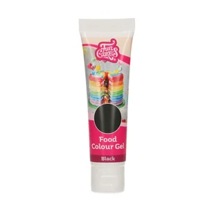 Barwnik spożywczy FunCakes Food Colour Gel 30g Black - CZARNY - Dodatki do ciast w proszku - miniaturka - grafika 1