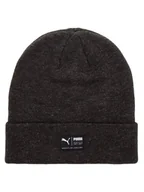 Czapki męskie - Puma Czapka Archive Heather Beanie 021739 01 Czarny - miniaturka - grafika 1