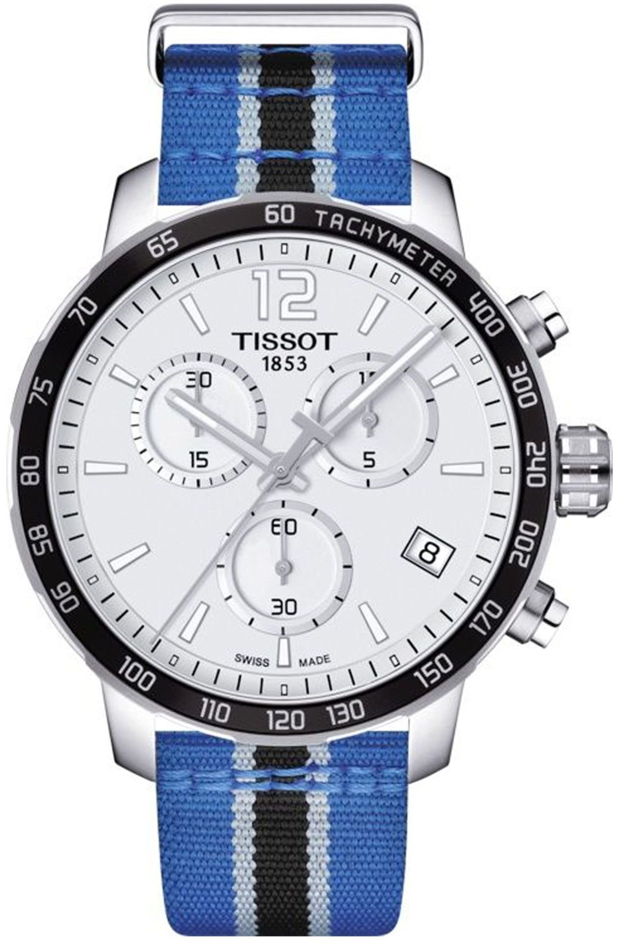 Zegarek Tissot Zegarek Męski Tissot T095.417.17.037.26 Srebrzysty 42 mm