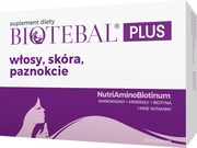 Nutrikosmetyki - BIOTEBAL PLUS włosy skóra paznokcie 30 tabletek - miniaturka - grafika 1