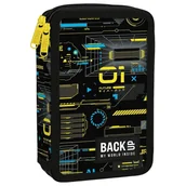 Piórniki - Piórnik podwójny z wyp BackUp 7 Dw50 Derform - miniaturka - grafika 1