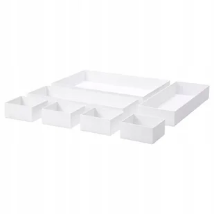 IKEA MALAREN PUDEŁKO WKŁAD DO SZUFLADY ZESTAW 7szt - Meble modułowe i akcesoria - miniaturka - grafika 1